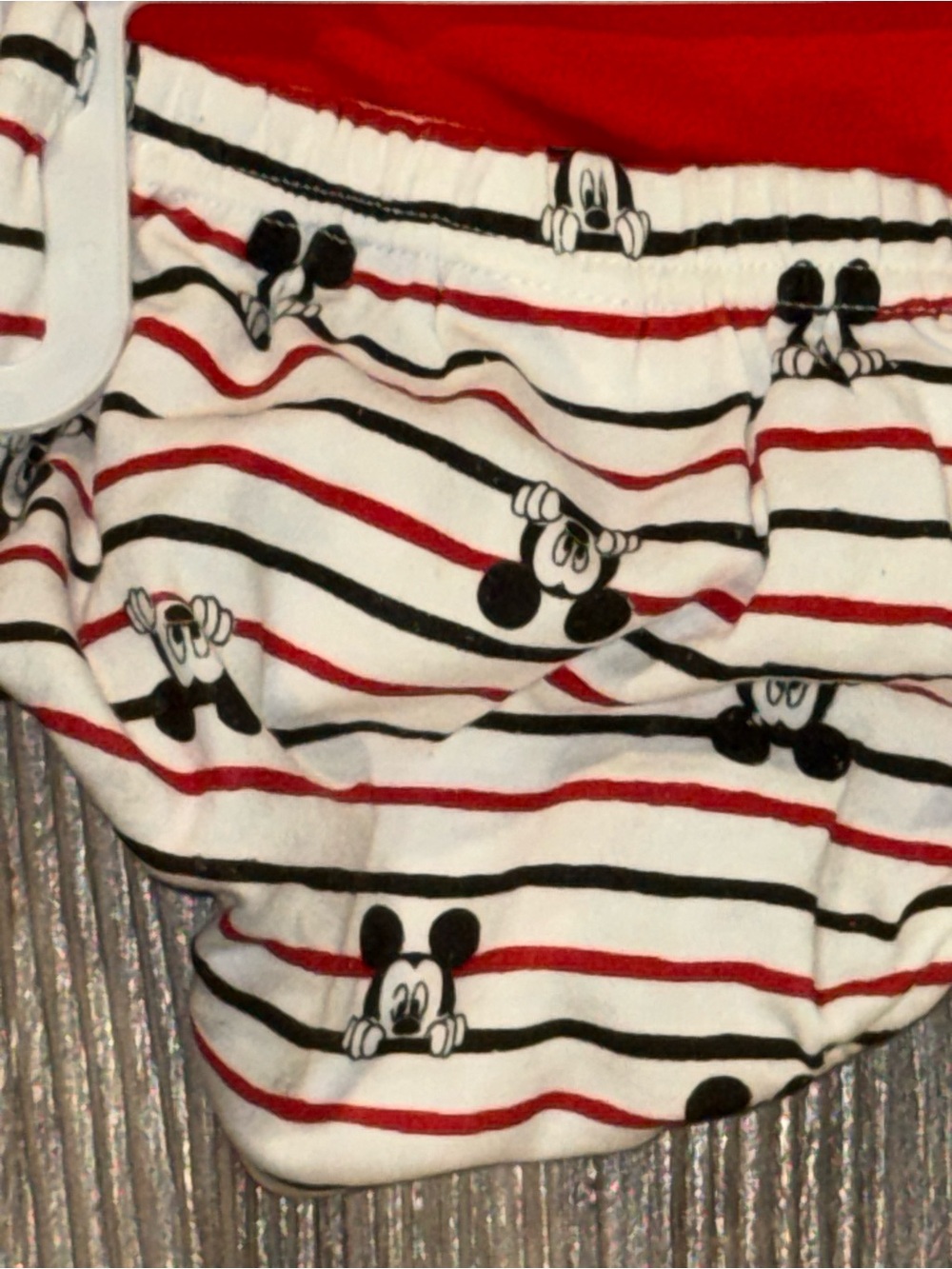 Disney Baby Mickey Mouse Mr Steal Your Heart 2 Piece Outfit NWT 6 9 Months - Picture 5 of 6